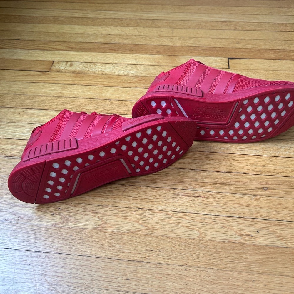 Red Adidas Men’s Athletic Shoes